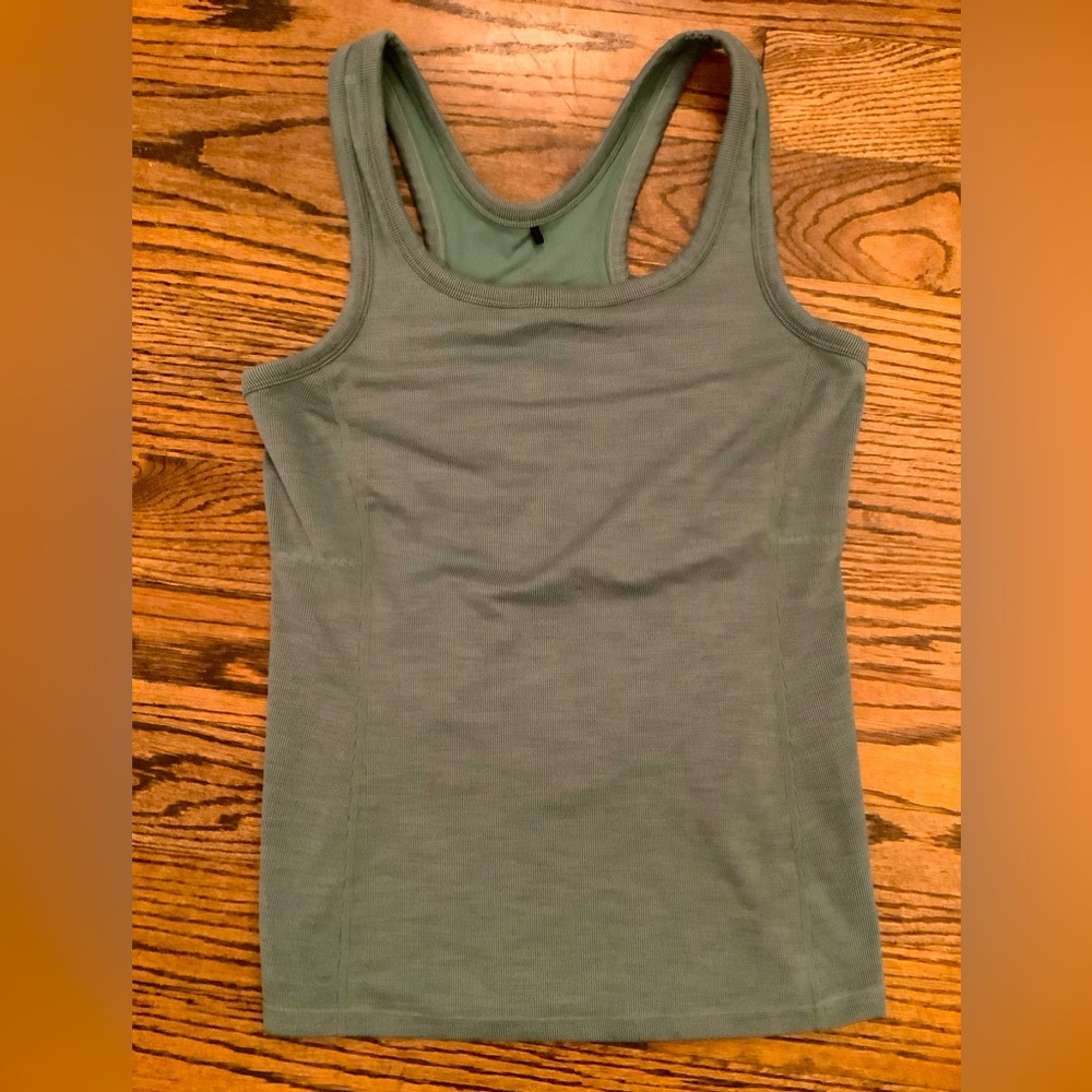 Prana Yoga Becksa Tank Light Moss Green Size Medium